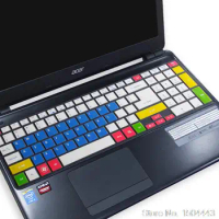 15 inch Ultra-thin Keyboard Cover Protector Skin For Acer Aspire E5-521 E5-521G E5-551 E5-551G E5-571 E5-571G V5-561 V5-561PG