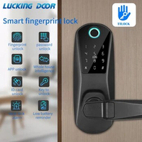 TTLOCK Smart APP Electronic Door Lock Remotely Biometric Fingerprint/RFID Card /Password/Key Unlock Electric Lock