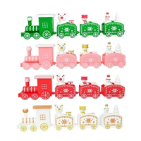 2022 Christmas Train Ornaments Net Celebrity Train Ornaments 2022 Happy Merry Christmas Decor for Home Xmas Kids Gift