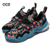 Adidas 籃球鞋 Trae Young 1 黑 藍 男鞋 Pixels 像素 崔楊 Boost 明星款 GY0289