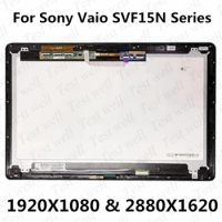 Original 15.6'' For Sony Vaio Flip SVF15N SVF15N27SCS SVF15N17CXB SVF15N1C5E VVX16T020G00 Touch LCD Screen assembly