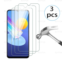 3pcs screen protector for vivo Y72 Y52 5G full cover protective tempered glass on for vivo Y 72 52 vi vo Y72 Y52 5G phone glass