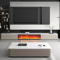Fireplace Tv Stand Luxury Entertainment Center Floor Floor Console Cabinet Tv Stand Center Suporte Tv Living Room Furniture