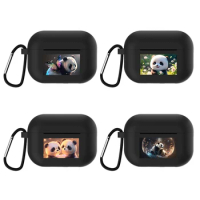 Panda Bear Silicone Case For Apple Airpods 1 or 2 Shockproof Cover For Apple AirPods 3 Pro AirPods Pro2 Earphone Protector Cases