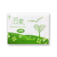 【芳柔】芳柔環保擦手紙巾200張X20包(清潔)