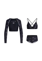 ARENA ARENA X SPORT B. 女士比基尼連長袖短身防曬衣 三件套裝