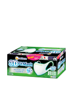 3D Mask Adult 100 Pcs. 8851111643042 Green Size L