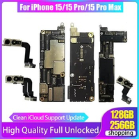 Good Motherboard Support iOS Update Plate For iPhone 15 Pro Max/15 Pro Clean iCloud Logic Board Full Chips E-SIM / SIM MainBoard