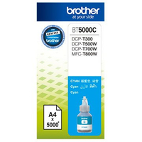 Brother BT5000C 原廠藍色墨水 適用型號：DCP-T300、DCP-T500W、DCP-T700W、MFC-T800W【APP下單最高22%點數回饋】