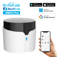 BroadLink Bestcon RM4C Pro WIFI IR RF Universal Intelligent Remote Controller Smart Home Automation Works With Google Home Alexa