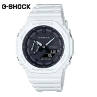 G-SHOCK Men's Watch GA2100 Luxury Brand Limited Edition Waterproof Watch White Black LED Illumination Multifunctional Watch
