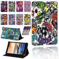 Cover for Lenovo Tab A7/Tab A8/Tab S8/Tab 4 Plus 10 Inch/Tab 8 Scratch Resistant Tablet Lightweight Protective Case + Stylus
