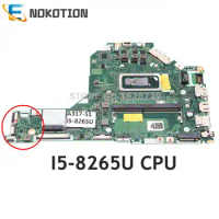 NOKOTION NBHEM11002 NB.HEM11.002 EH7LW LA-H792P For ACER Aspire 3 A317-51 A317-51G Laptop Motherboard I5-8265U CPU
