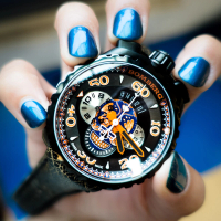 【BOMBERG】BOLT-68 系列 藍骷髏計時碼錶