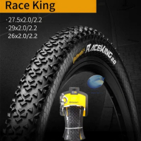 Continental 26 27.5 29 X 2.0 2.2 MTB Tire Race King Bicycle Tire Anti Puncture 180TPI Folding Tire Tyre For Mountain Bikes