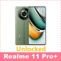 Unlocked Realme 11 pro+ plus 200MP Camera 6.7 Inch AMOLED Dimensity 7050 100W SuperVOOC 5000mAh Battery NFC