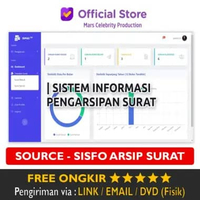 Paket Source Code SC Sistem Informasi Arsip Surat CodeIgniter 3