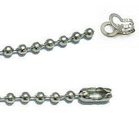 DIY巧手系列 珠鍊組 4.5mm*45cm S23-074 不鏽鋼 圓珠鍊 項鍊條 鍊子 鏈子 不鏽鋼鍊
