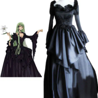 Code Geass C.C. Lolita Dress Cosplay Costume Custom Made