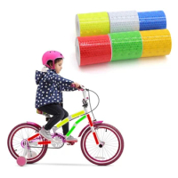 Reflective Safety Warning Conspicuity Tape Film Sticker Strip Bicycle Accessories