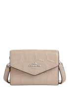 Coach Coach Mini Envelope Wallet With Strap - Stone