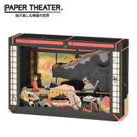 日本正版 紙劇場 神隱少女 紙雕模型 紙模型 立體模型 無臉男 宮崎駿 PAPER THEATER - 198190