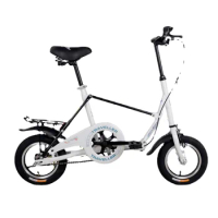 GOGOBIKE-Mini Folding Bike for Male and Female, Small Wheeled Bike, Student and Adult, 12 in