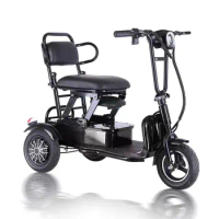 48v cheap adult 3 wheel tricycle electric foldable three wheeler electric scooter wheelchair for sale