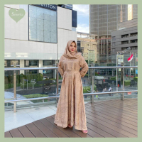 Senorita Officiall - Gamis Bordir Kekinian - Gamis Fashionable - Outfit Lebaran 2024