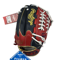 【RAWLINGS】T網檔棒球手套約11.75吋紅X深藍(GR3FHTCN55W)