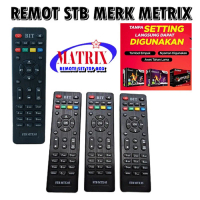 Matrix Remote STB Set Top Box Matrix Hitam Remot Garansi Pabrik
