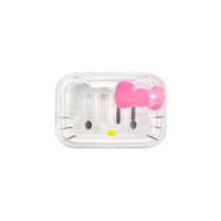 大賀屋 HelloKitty 肥皂盒 皂盒 透明 收納盒 透明盒 三麗鷗 KT 凱蒂貓 日貨 正版授權 T00110140