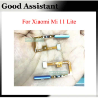 Fingerprint Scanner For Xiaomi Mi 11 Lite Mi11 Lite 11Lite Mi 11Youth 4G 5G Touch Sensor Home Button Return Flex Cable
