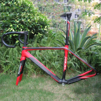 Naturefly 700c Carbon Bike Frame Track Frame Fixie Single Speed Frameset Fixed Gear Frame Free Shipping