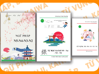 COMBO SÁCH NGỮ PHÁP, KANJI, TỪ VỰNG N5-2