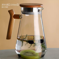 日式玻璃冷水壺 大容量家用 耐熱高溫涼白開水壺