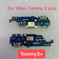 New USB Port Charging Board For Wiko Tommy 3 Plus USB Charging Dock Port Flex cable Repair Parts