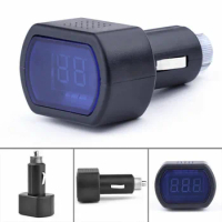 New Meter Monitor Meter Tester Battery Voltage Car Voltage Meter Lighter Volt Voltage Car Cigarette