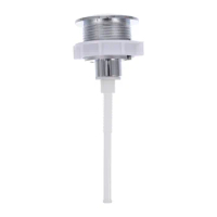 Sink Push Button Toilet Water Tank Parts Universal Flush Pump Replacement Accessory for Flange Extender