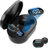 Soleeanre Bluetooth Earphone Wireless Headphones LED display Sport Earbuds Stereo Headset Charging box waterproof