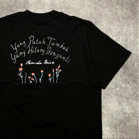 Kaos Tshirt Band BANDA NEIRA - YANG PATAH TUMBUH Black Bahan Kain Katun Combed 24s Premium Dengan Sa