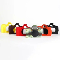 Silicone Rubber Case Cover Camera Bag For Fujifilm Fuji X-T200 XT200 with 6 Colors