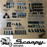 Baut fullset body honda scoopy karbu 2010-2013 / baut fullbody