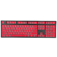 108 Keys Mechanical Keyboard Keycaps Pudding Red Transparent Backlight PBT Material Suit for Anne Pro 2 GK61 SK61 GK64 PC Game