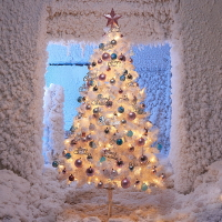 開發票 新款白色聖誕樹套餐 耶誕節白色加密聖誕樹 1.5/1.8/2.1米聖誕樹套餐 聖誕節裝飾品 聖誕禮物 商場櫥窗節日裝飾品 快速出貨