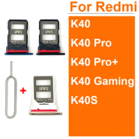 For Xiaomi Redmi K40 K40 Pro K40S K40 Gaming SIM Card Tray Sim Card Slot Card Reader Holder Replacement Parts