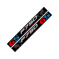 Reflective Motorcycle Handguard Shield Stickers Handlebar Windshield Fairing Triple Black Waterproof