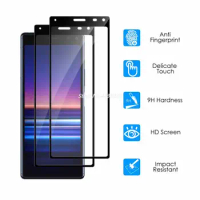 9H 3D Full Cover Tempered Glass for SONY Xperia Ace 1 10 10 Plus 20 XA3 XZ4 Compact X1 X10 Plus X20 Screen Protector Film Glass