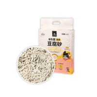 【汪喵星球】汪喵-益生菌消臭豆腐砂（條型）2.7kg（7L）(根除臭源豆腐砂)