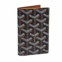 【GOYARD 高雅德】經典SAINT-PIERRE手工帆布摺疊萬用卡夾(棕色STPIE2PMLTY01CL01P-BROWN)